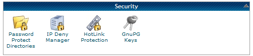 cPanel Control Panel