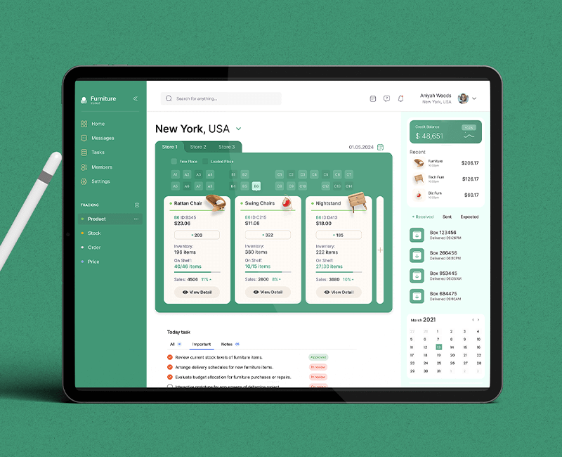 Inventory Management Solution for Furniture Marketplace