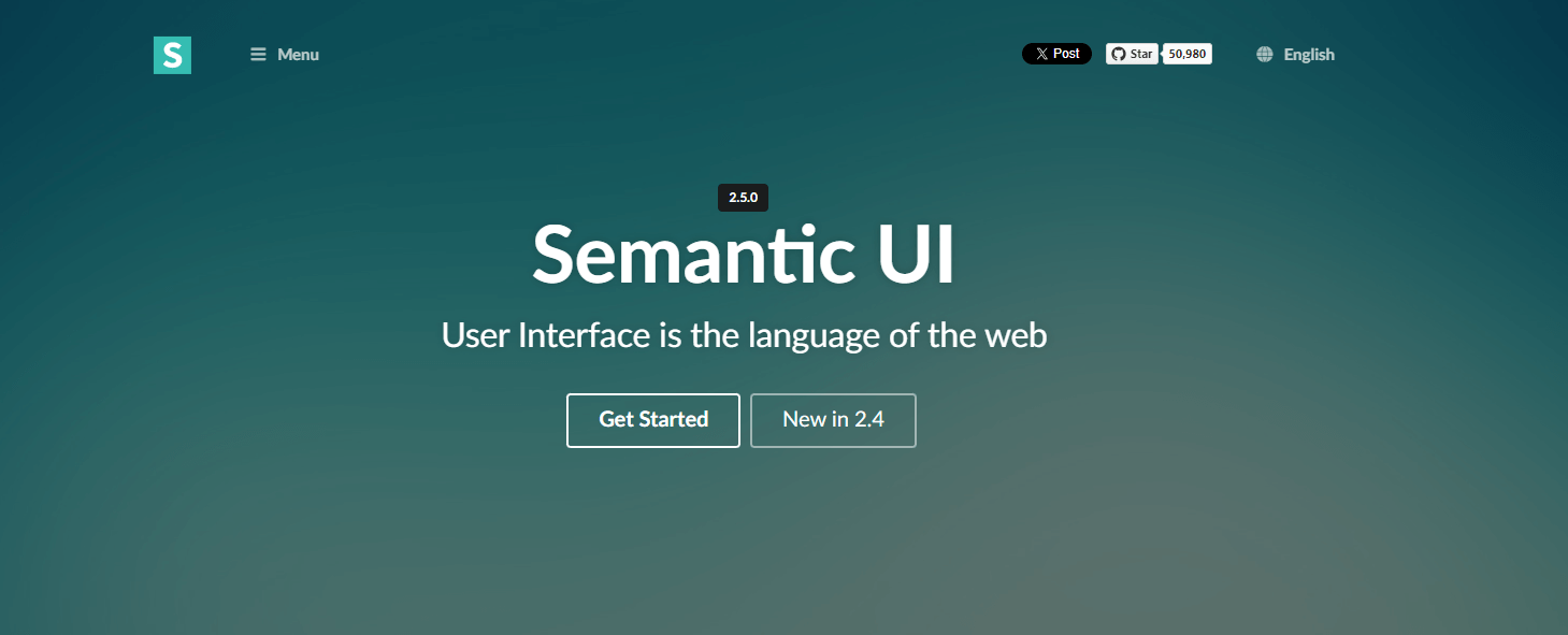 Semantic UI