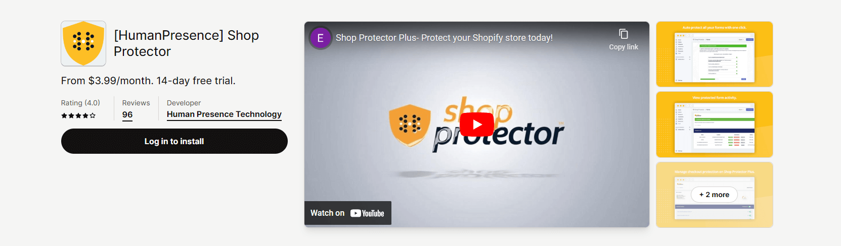 Shop Protector