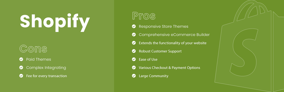 Shopify Pros & Cons