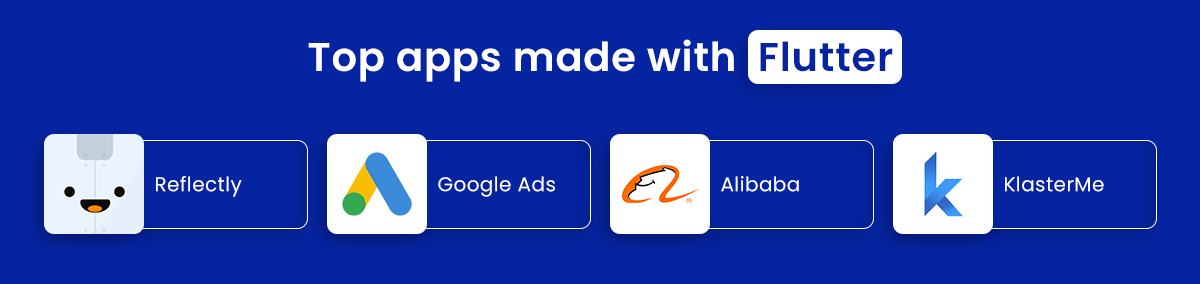 Top apps made with Flutter